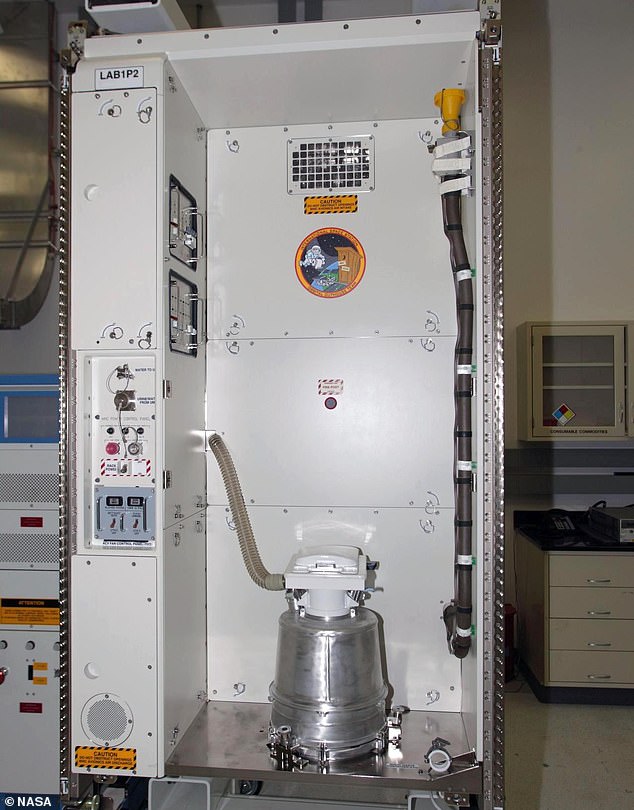 Using the toilet in the morning requires a complicated process to operate the vacuum-powered space toilet aboard the ISS