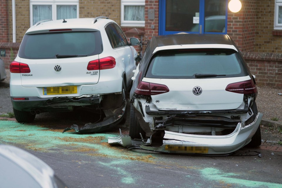 Two more vehicles left worse for wear