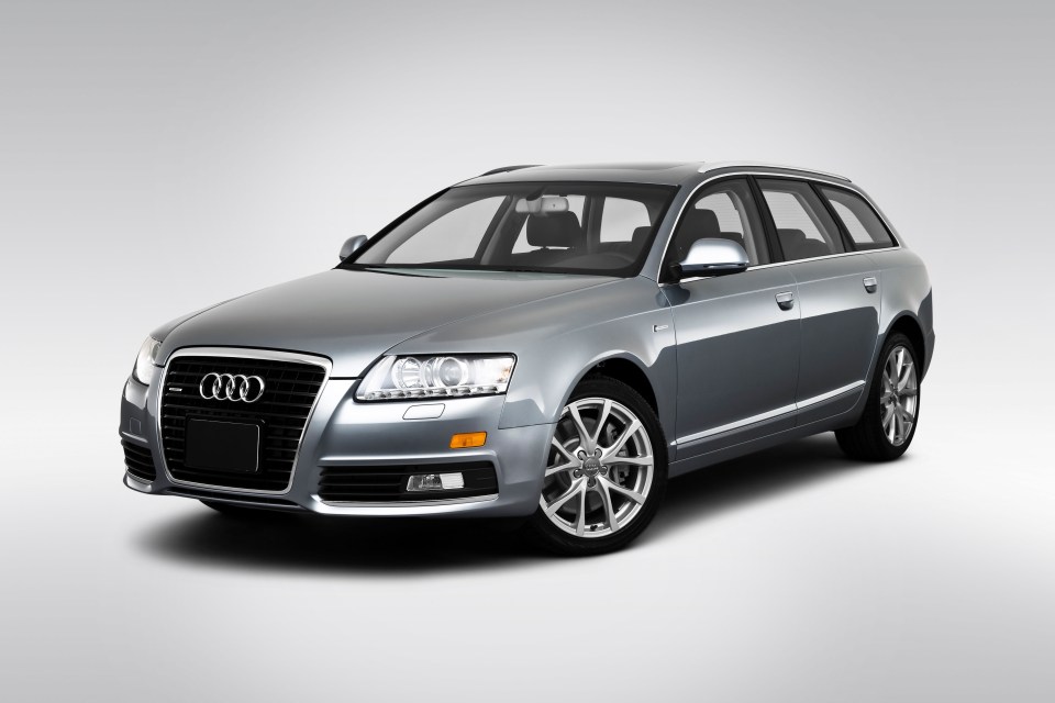 A large estate car, like the Audi A6 Avant, offers a large boot