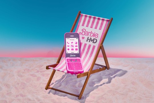 The new mobile phone inspired by Barbie 