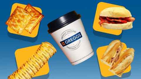 Greggs takes almost £2 of every £100 spent on the UK hospitality sector