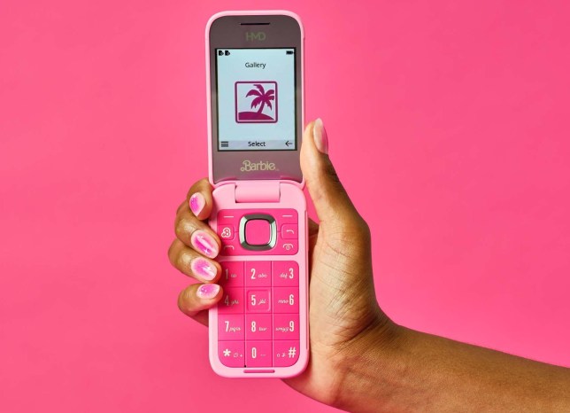 The new mobile phone inspired by Barbie