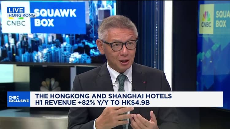 Hong Kong is still weak, says luxury hotel operator HongKong and Shanghai Hotels