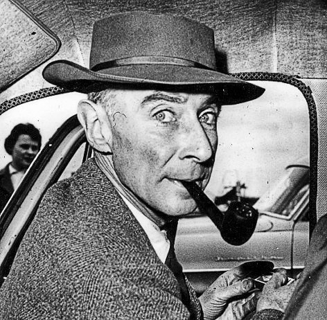 American atomic scientist Julius Robert Oppenheimer.