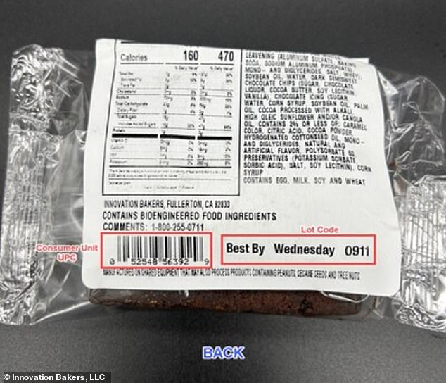 The packaging did not disclose that the product contained walnuts, to which roughly three million Americans are allergic