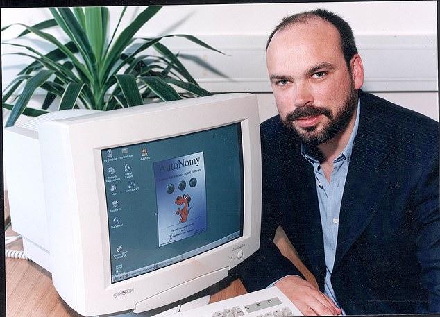 Mike Lynch when he was managing director of the Autonomy corporation which developed software for the web