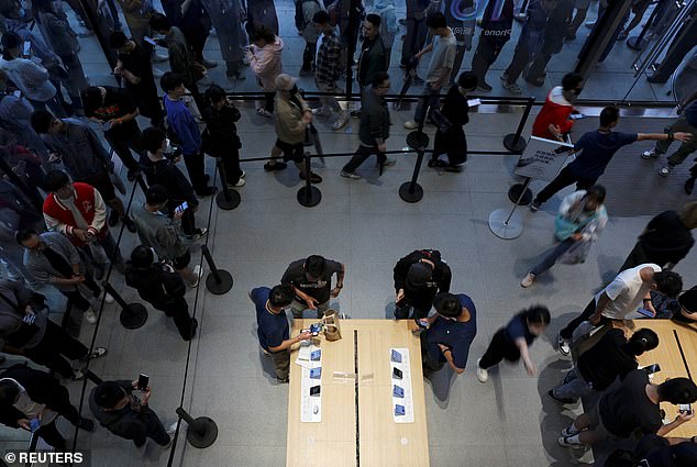 BEIJING, CHINA: Although they try, no other smartphone maker drums up excitement quite like Apple