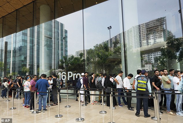 MUMBAI, INDIA: iPhone inevitably proves popular in India, a country full of devout tech fans