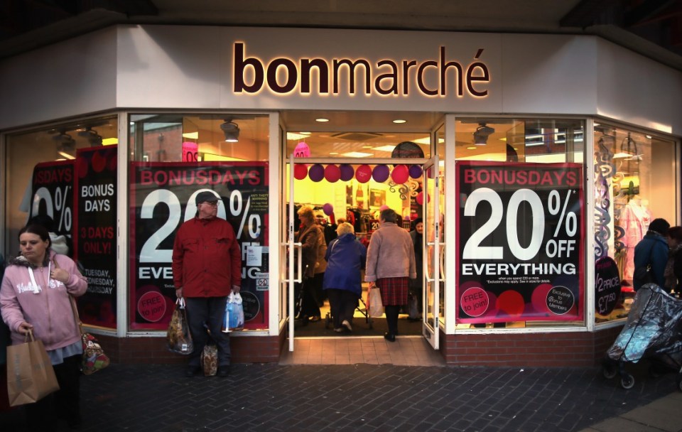 Bonmarché is closing due to the landlord putting up rent costs