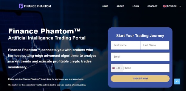 Finance Phantom Website