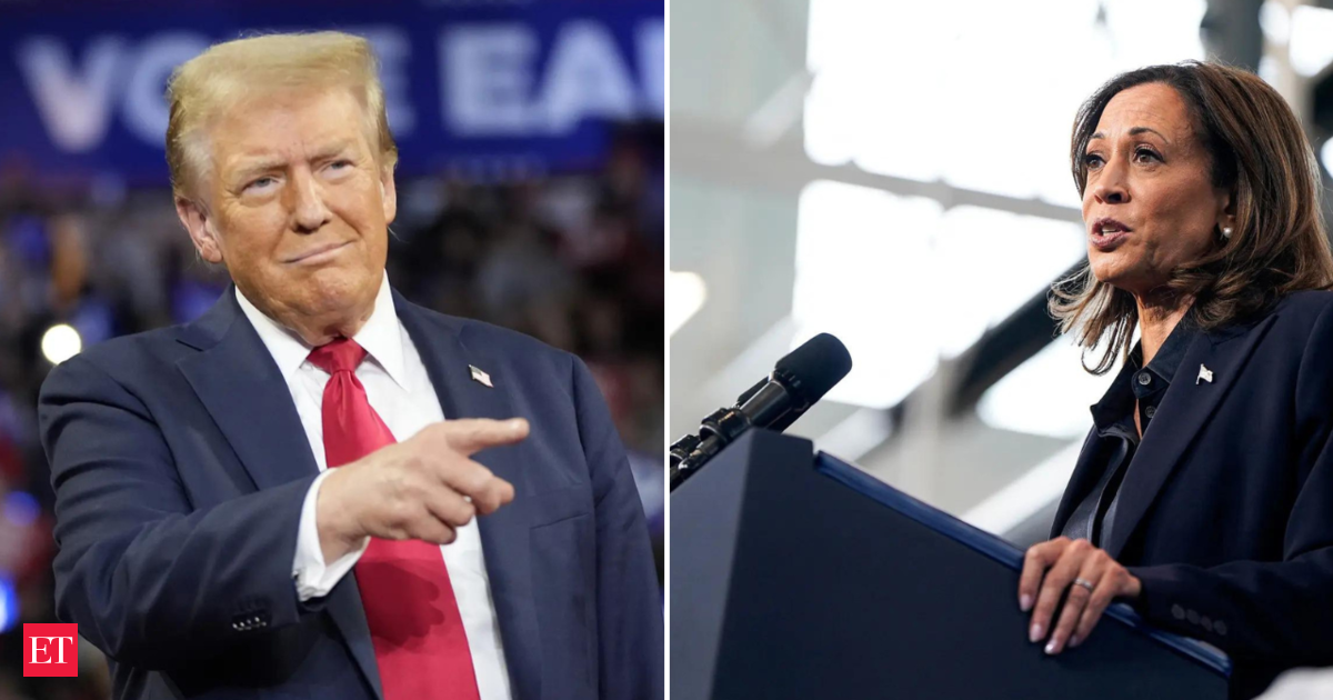 New poll shows Harris leading in two key swing states Here’s how Trump