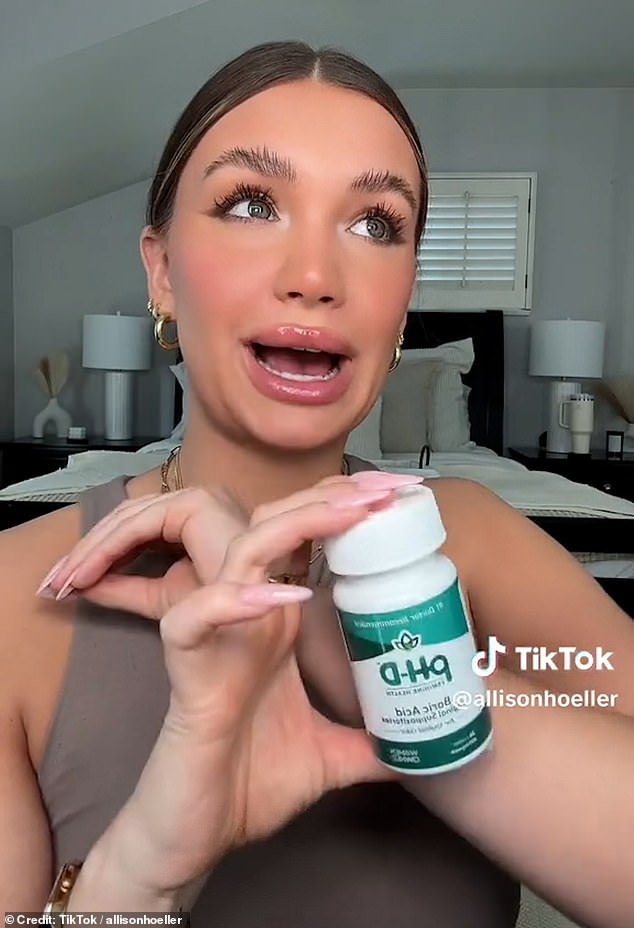 Videos from popular US influencer Allison Hoeller lauding the benefits of boric acid have racked up millions of views