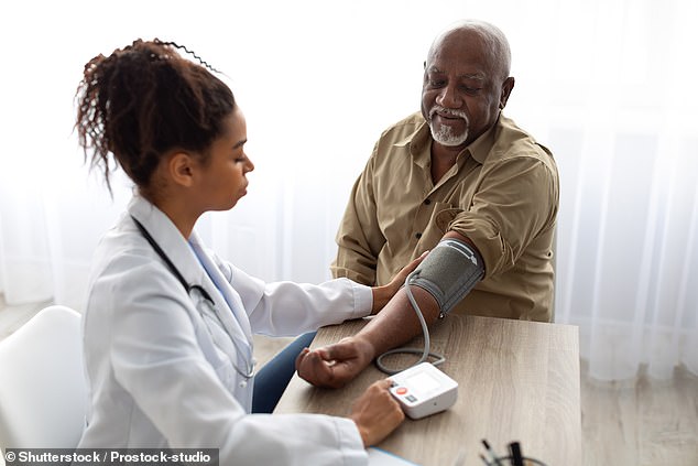 Experts say that patients with the common condition ¿ also known as hypertension ¿ often fail to take all their prescribed daily pills. (Stock image)