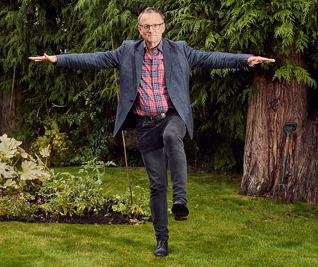 In 2019, much-loved TV diet guru and Daily Mail columnist the late Dr Michael Mosley advocated for practicing balancing on one leg. Mosley noted if you're able to do so for ten seconds with your eyes closed, you should be in good health ¿ regardless of your age