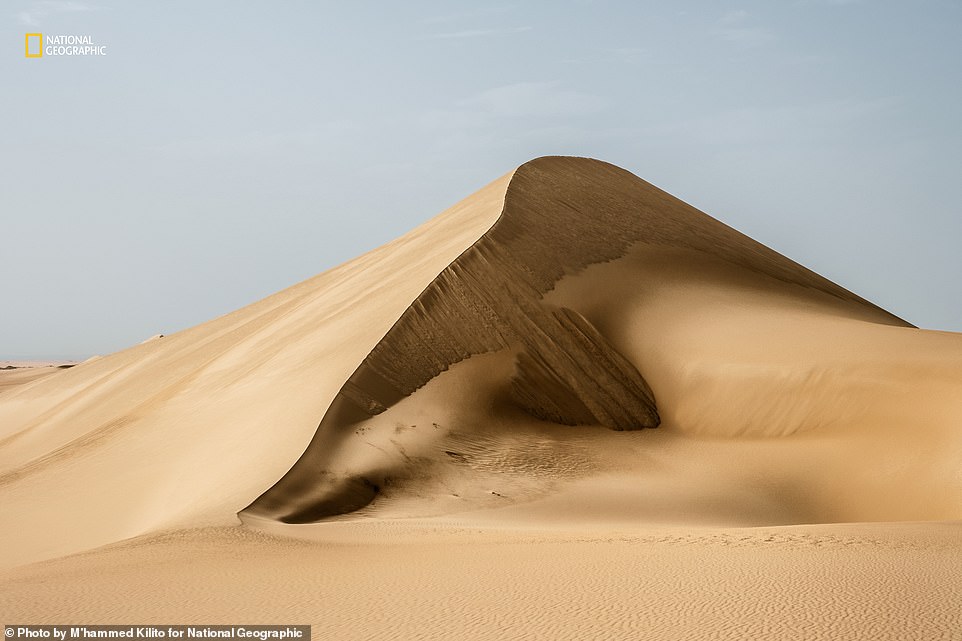 This is Siwa Oasis in Egypt's Western Desert. Its dunes are a big draw for tourists, says Nat Geo