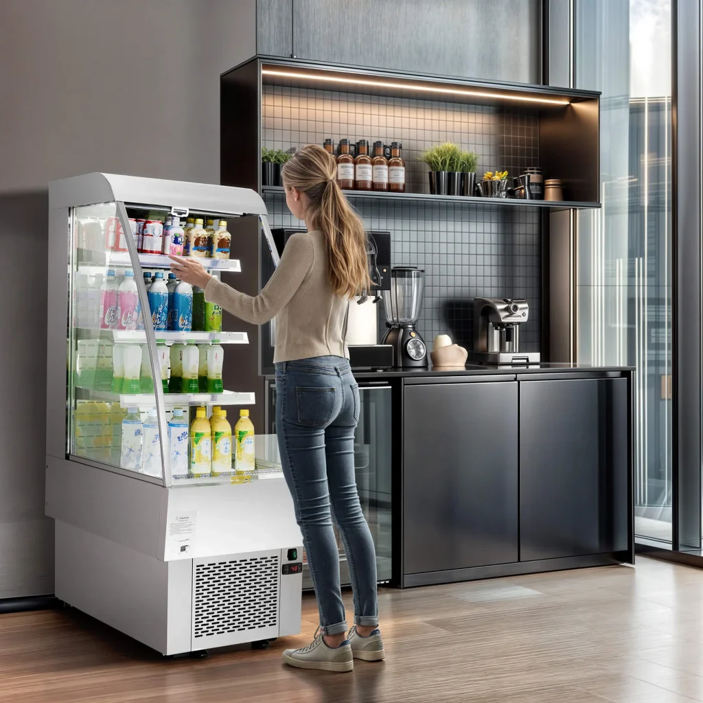 A Complete Guide to Choosing and Maintaining Open Fridges for Commercial Use