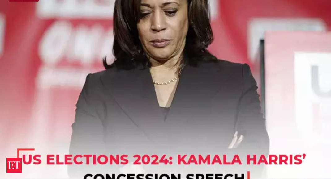 Kamala Harris’ full concession speech US Elections 2024 LIVE