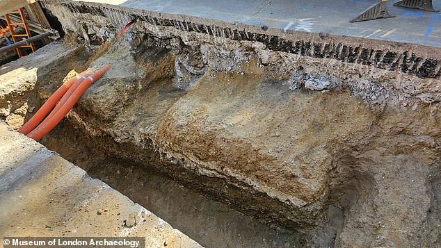 Archaeologists have found a section of one of Britain's most important Roman roads directly beneath modern London's Old Kent Road (pictured), 2,000 years after it was first built