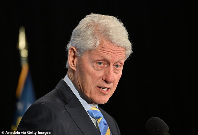 Perceptions of power significantly predict a person's interest in other mates. Pictured: Former US President, Bill Clinton, who famously had an affair with Monica Lewinsky