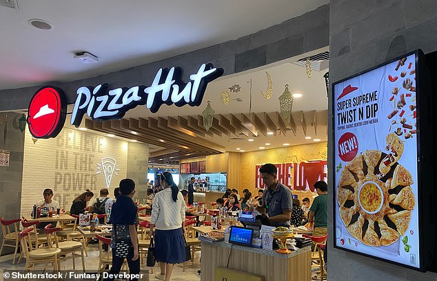 Innovation: Heart With Smart, which operates Pizza Hut's 140 dine-in restaurants in the UK, wants to raise £10m to invest in touch-screen ordering machines and remote table ordering