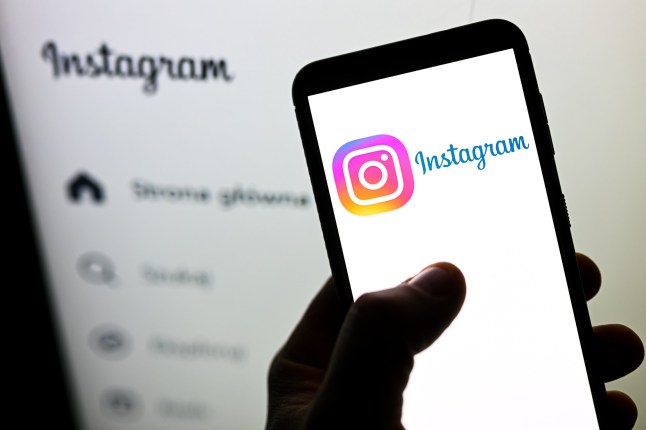 POLAND - 2022/12/02: In this photo illustration an Instagram logo seen displayed on a smartphone. (Photo Illustration by Mateusz Slodkowski/SOPA Images/LightRocket via Getty Images)