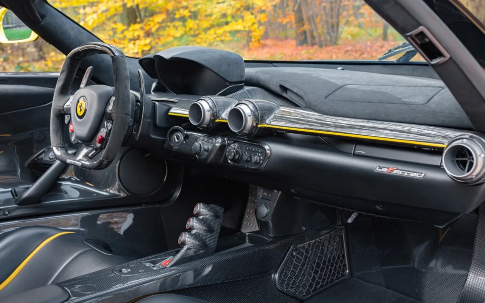 It has a coordinating black and yellow interior, including a carbon fibre dashboarderior, including a carbon fibre dashboard. The black seats are trimmed in […]