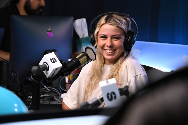 LOS ANGELES, CALIFORNIA - JULY 31: Haliey Welch appears at SiriusXM Studios on July 31, 2024 in Los Angeles, California. (Photo by Michael Tullberg/Getty Images)