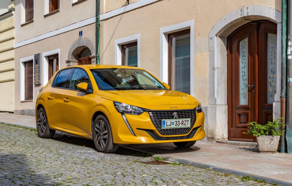 The Peugeot 208 came in at second place on the list