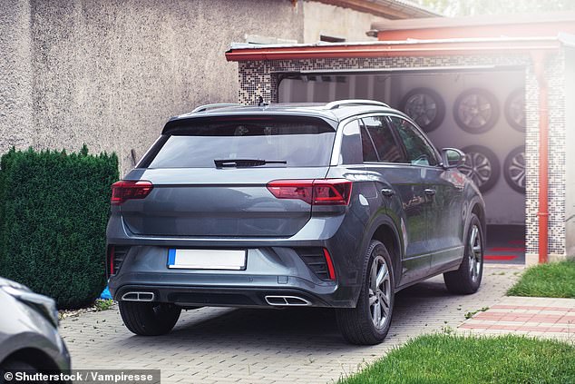 Over a third of British drivers are unable to park their own car in their garage – which is on average 253cm wide and 518cm long (for a single) - due to their sheer mass