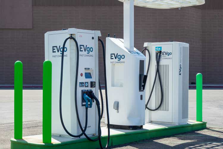 EVgo Fast Charging station