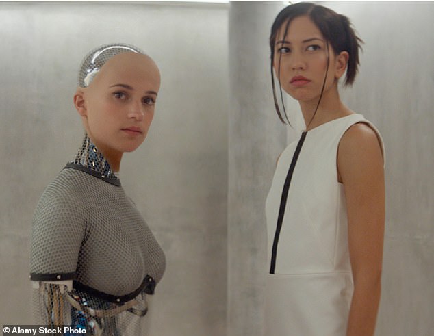 Science fiction and popular culture have tended to presume that the market for sex robots will be dominated by male desires - as depicted in the 2014 film 'Ex Machina' (still image above)