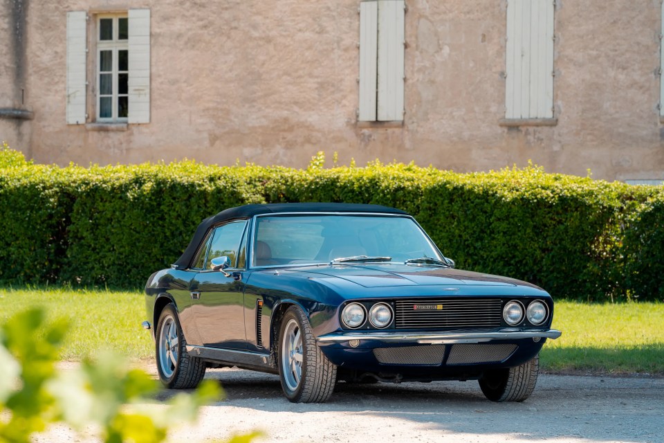 An ultra rare 1974 Jensen Interceptor S Cabriolet is set to go on auction