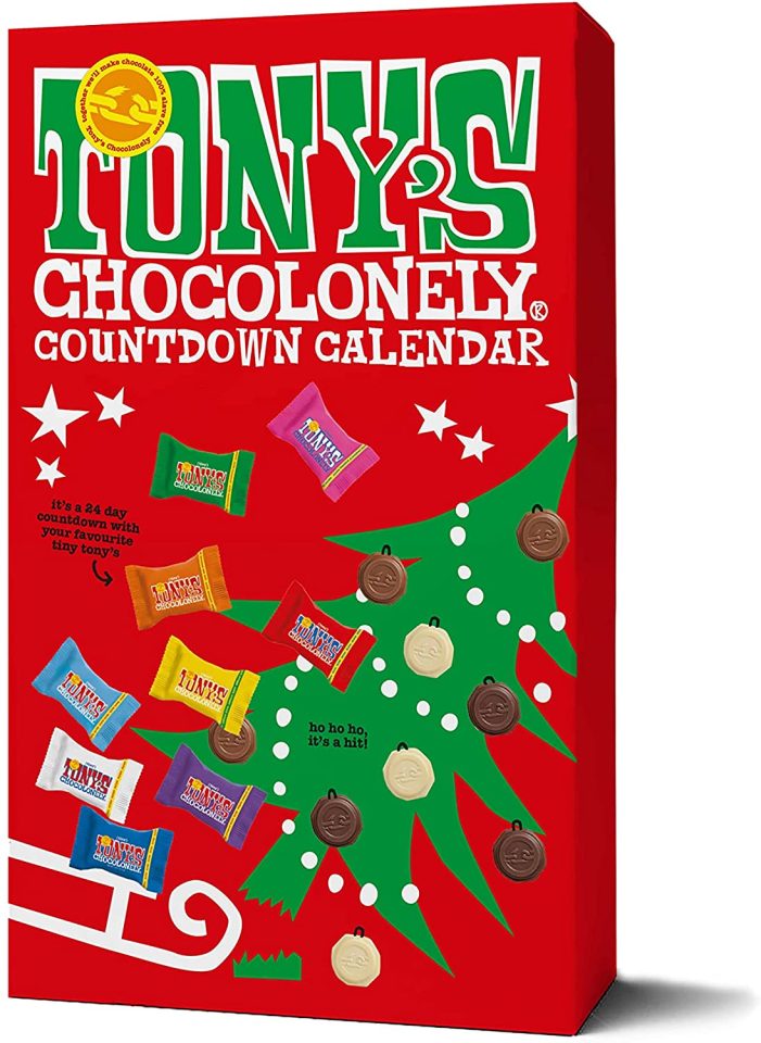 The £14.99 Tony’s Chocolonely Advent Calender has been slammed for leaving out chocolate for a 'woke' reason