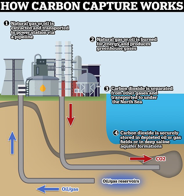 The UK has given the green light to a controversial carbon capture and storage project which aims to pump 100 million tonnes of CO2 beneath the North Sea