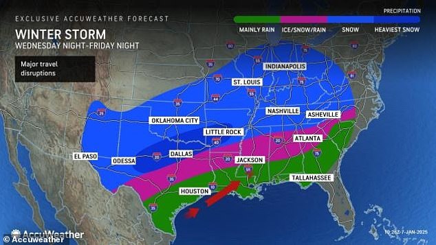 The winds to die down on Thursday as the storm driving them moves away from Southern California and evolves into a cross-country winter storm later in the week